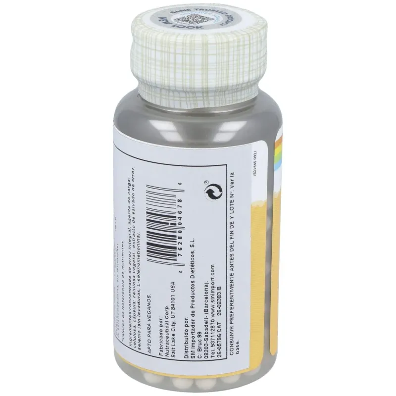 Selenium sin levaduras 200mcg. 90cap. 2 | Farmacia Barata