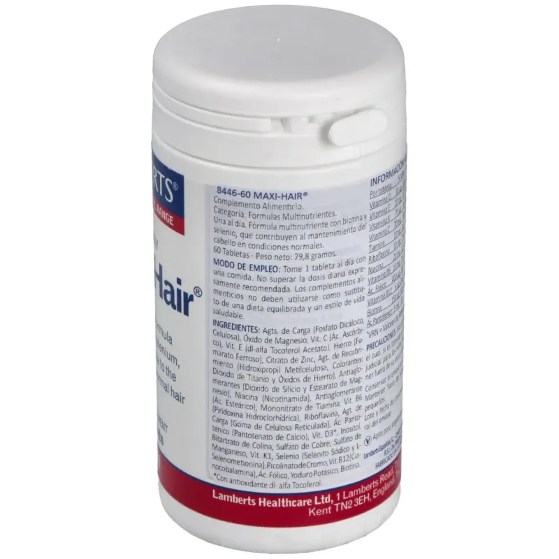 Maxi-hair (nueva formula) 60comp. 3 | Farmacia Barata Maxi-hair (nueva formula) 60comp. 3 | Farmacia Barata