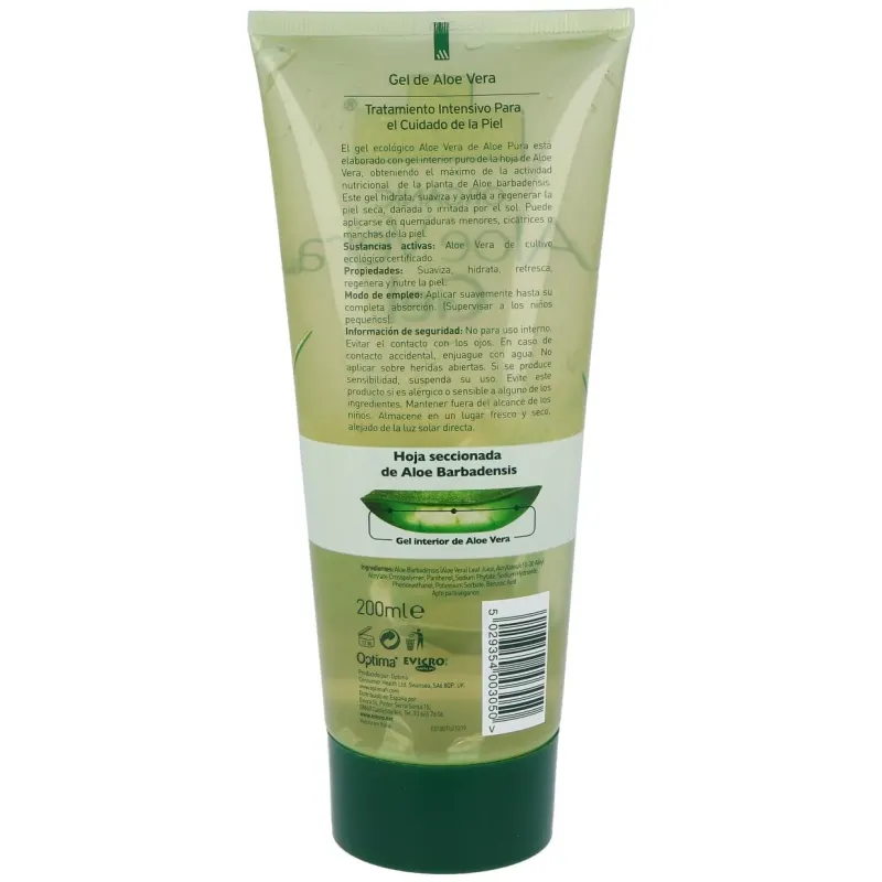 Gel de aloe vera para la piel 200gr 2 | Farmacia Barata