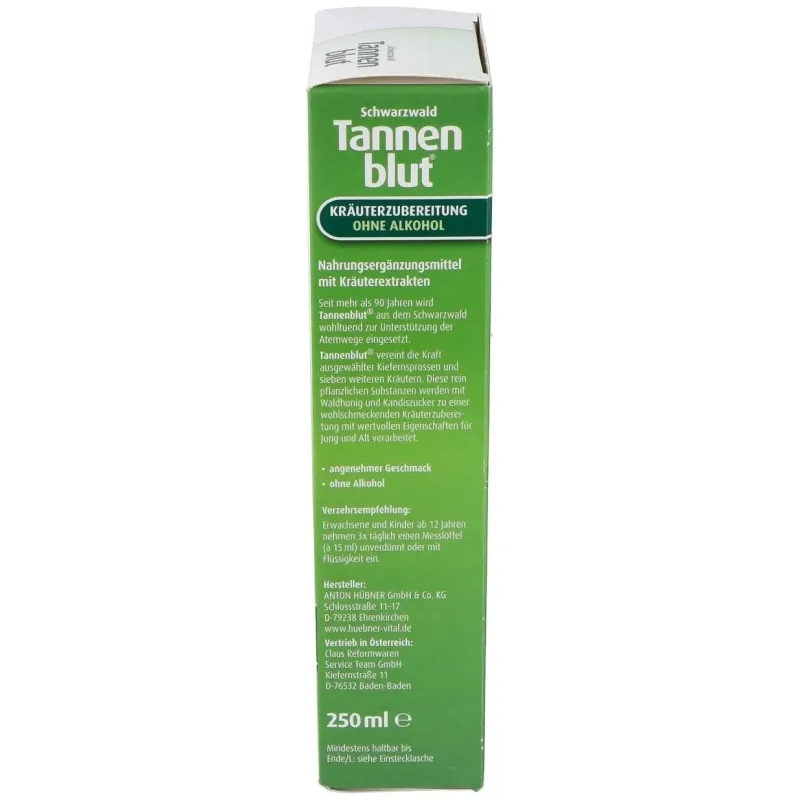 Tannenblut bronquial jarabe 250ml. 2 | Farmacia Barata