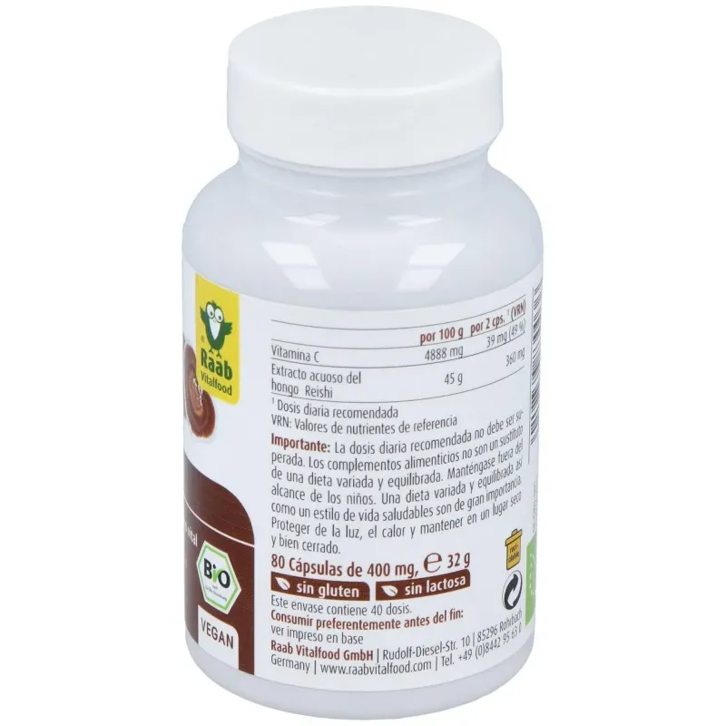 Reishi 80cap. bio 2 | Farmacia Barata