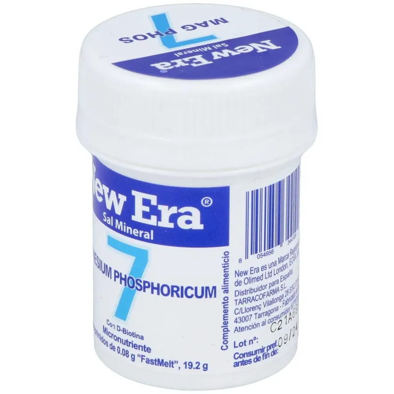 Sal schussler nº7 magnesium phosphoricum 240comp. 2 | Farmacia Barata