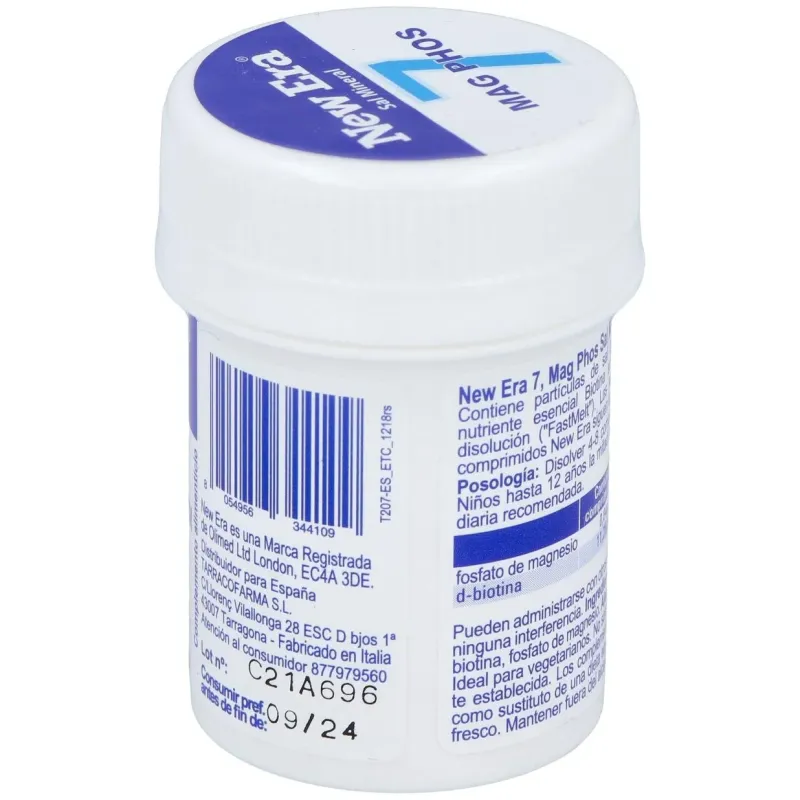 Sal schussler nº7 magnesium phosphoricum 240comp. 2 | Farmacia Barata