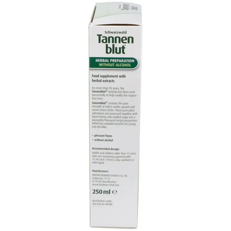 Tannenblut bronquial jarabe 250ml. 2 | Farmacia Barata