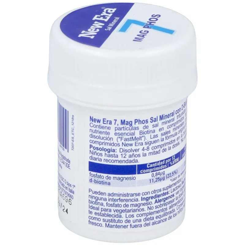 Sal schussler nº7 magnesium phosphoricum 240comp. 2 | Farmacia Barata