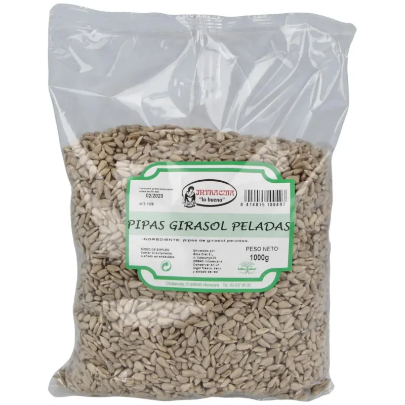 Pipas de girasol peladas 1kg. | Farmacia Barata Pipas de girasol peladas 1kg. | Farmacia Barata