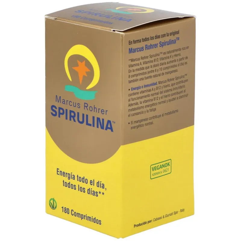 Spirulina 180comp. marcus rohrer 2 | Farmacia Barata