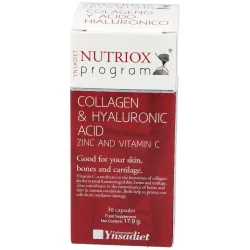 Ac. hialuronico y colageno 30cap. | Farmacia Barata