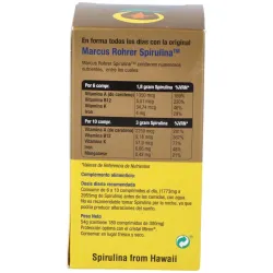 Spirulina 180comp. marcus rohrer 2 | Farmacia Barata