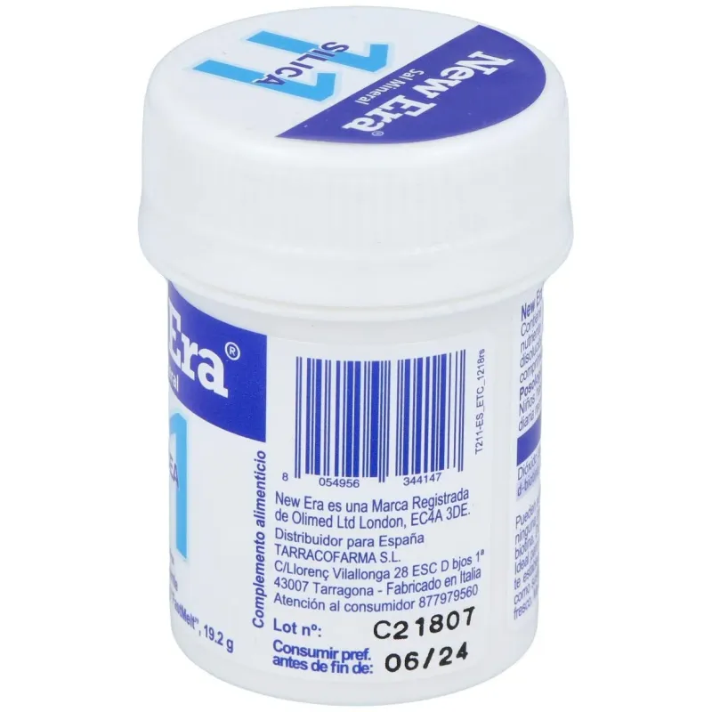 Sal schussler nº11 silicea 240comp. | Farmacia Barata