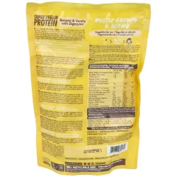 Super vegan protein fitness platano-vainilla 350gr | Farmacia Barata