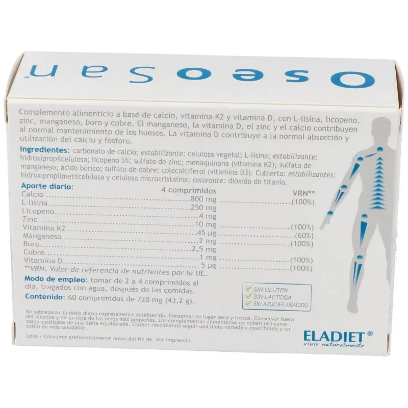 Oseosan 60comp. | Farmacia Barata Oseosan 60comp. | Farmacia Barata