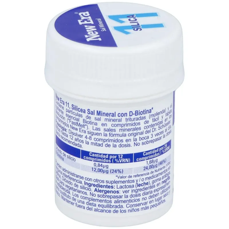 Sal schussler nº11 silicea 240comp. | Farmacia Barata