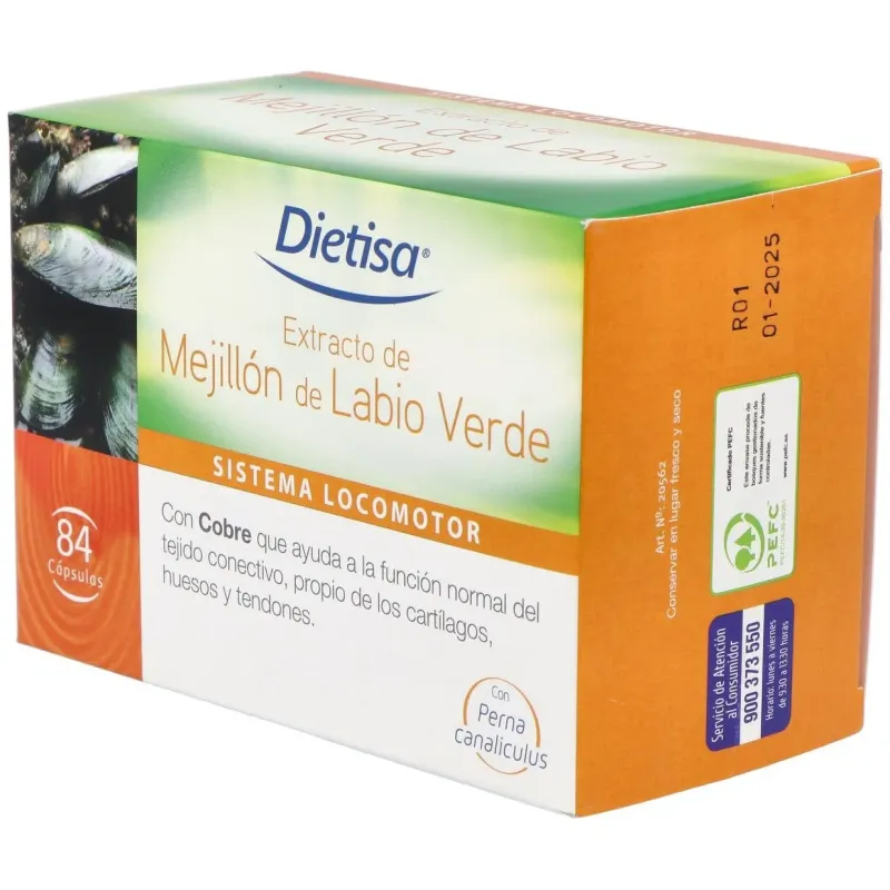 Mejillon de labio verde (gemiflor super) 84cap 2 | Farmacia Barata
