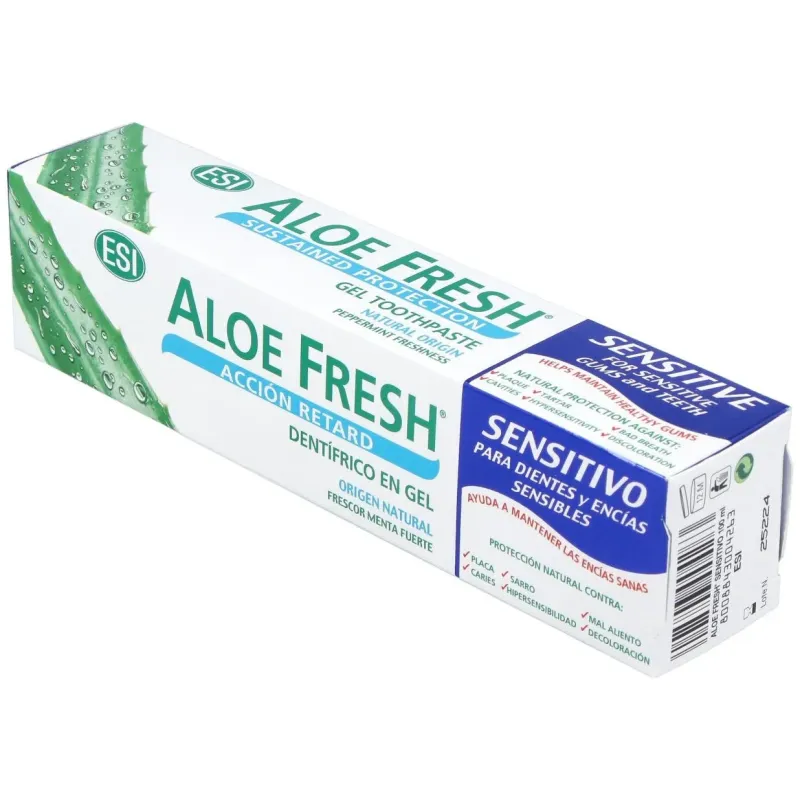Aloe fresh retard dentifrico sensitivo 100ml. 2 | Farmacia Barata