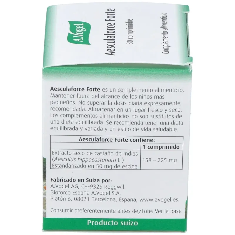 Aesculaforce forte 30comp. 2 | Farmacia Barata