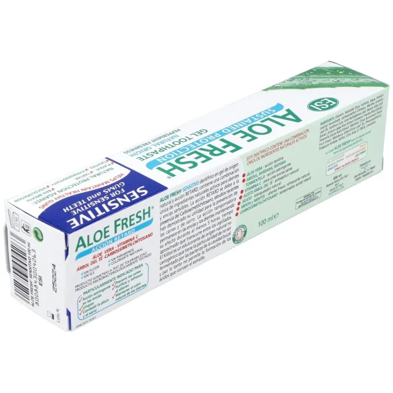 Aloe fresh retard dentifrico sensitivo 100ml. 2 | Farmacia Barata
