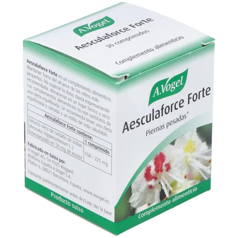 Aesculaforce forte 30comp. 2 | Farmacia Barata