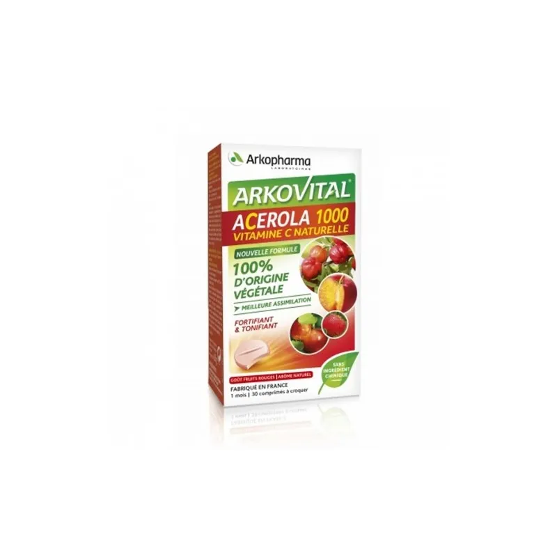 ARKOVITAL ACEROLA 1000 30 COMPRIMIDOS