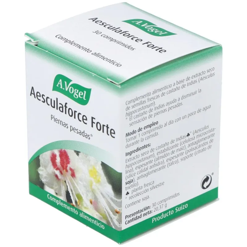 Aesculaforce forte 30comp. 2 | Farmacia Barata