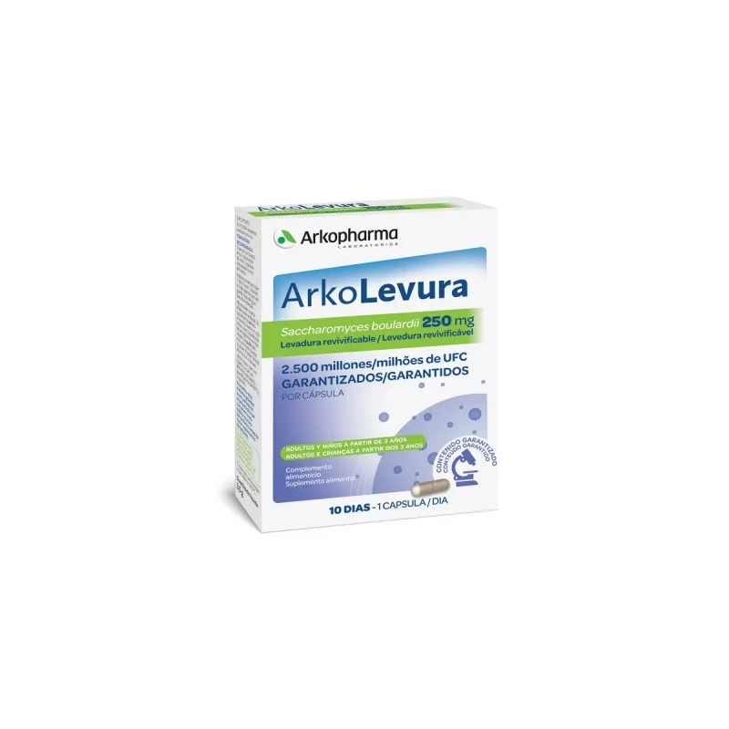 ARKO-LEVURA 250MG 10 CAPSULAS