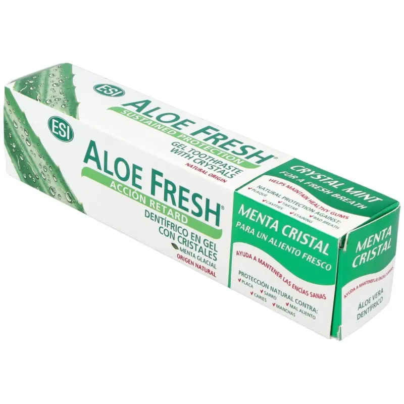 Aloe fresh gel menta cristal dentifrico | Farmacia Barata