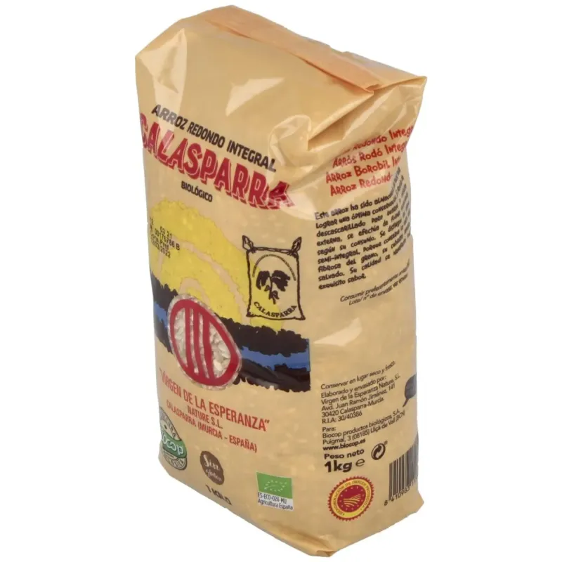 Calasparra arroz calasparra integal plastico 1 kg | Farmacia Barata