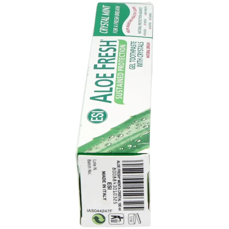 Aloe fresh gel menta cristal dentifrico | Farmacia Barata