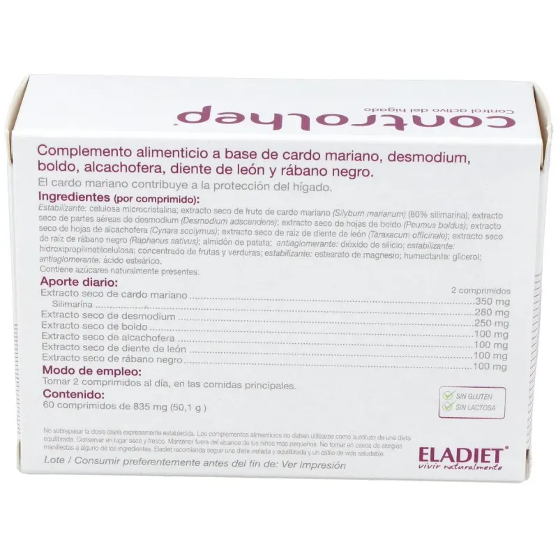 Control hep 60comp. | Farmacia Barata
