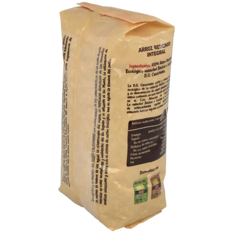 Calasparra arroz calasparra integal plastico 1 kg | Farmacia Barata