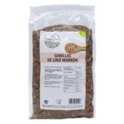 Semillas de lino marron 1kg.