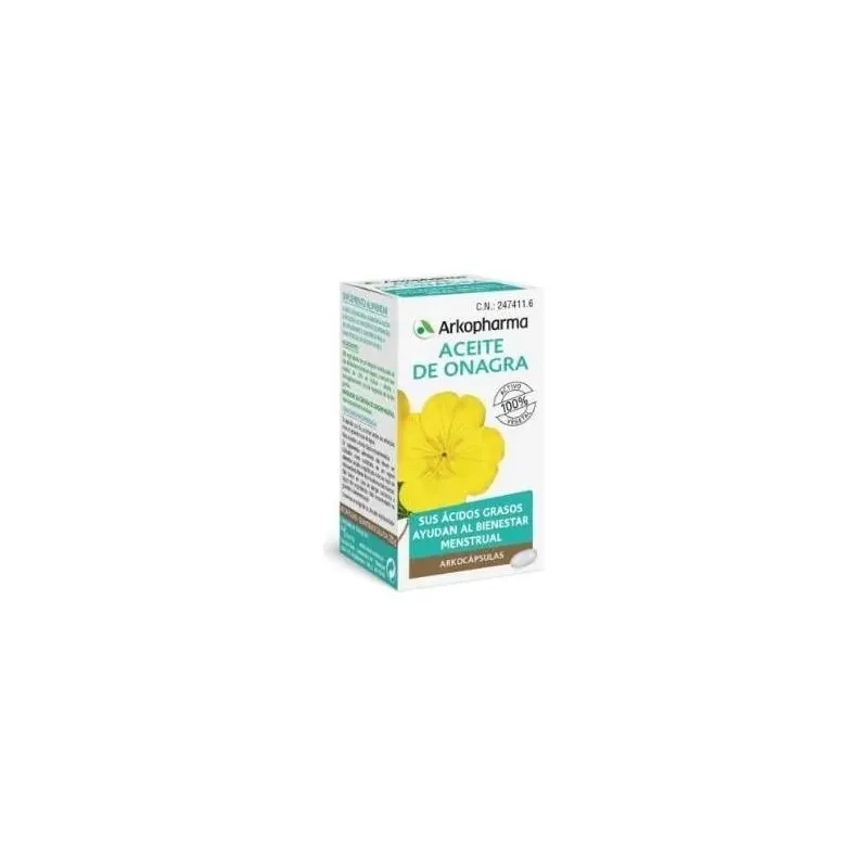 Aceite de onagra 100arkocapsulas 2 | Farmacia Barata