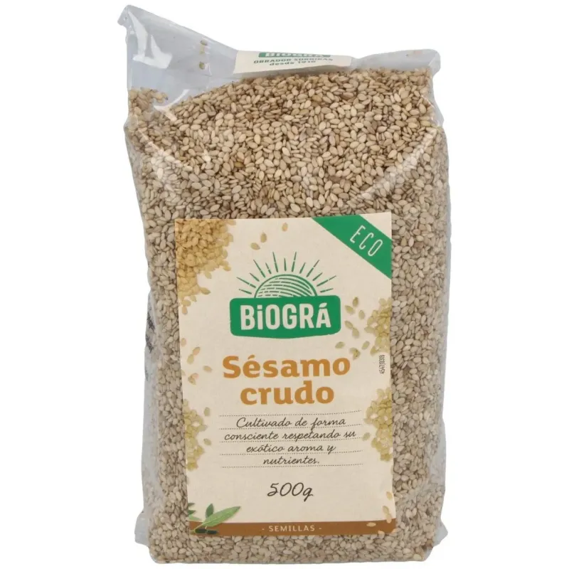 Biogra sésamo crudo bio 500g | Farmacia Barata