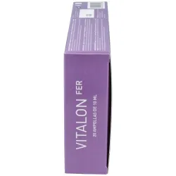 Vitalon fer (j.real+hierro+oligoelementos) 20amp. 2 | Farmacia Barata