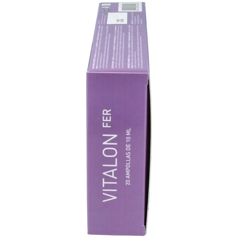 Vitalon fer (j.real+hierro+oligoelementos) 20amp. 2 | Farmacia Barata