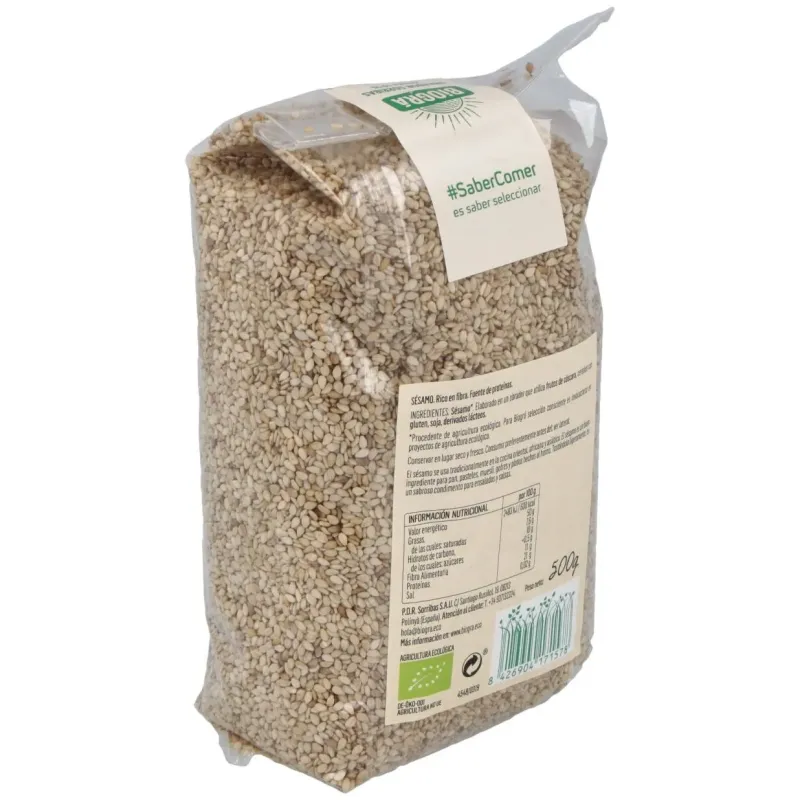 Biogra sésamo crudo bio 500g | Farmacia Barata