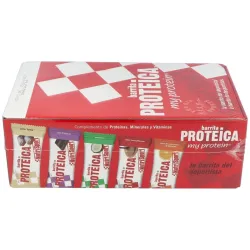 Barrita proteica platano caja 24unid. 2 | Farmacia Barata Barrita proteica platano caja 24unid. 2 | Farmacia Barata