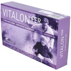 Vitalon fer (j.real+hierro+oligoelementos) 20amp. 2 | Farmacia Barata