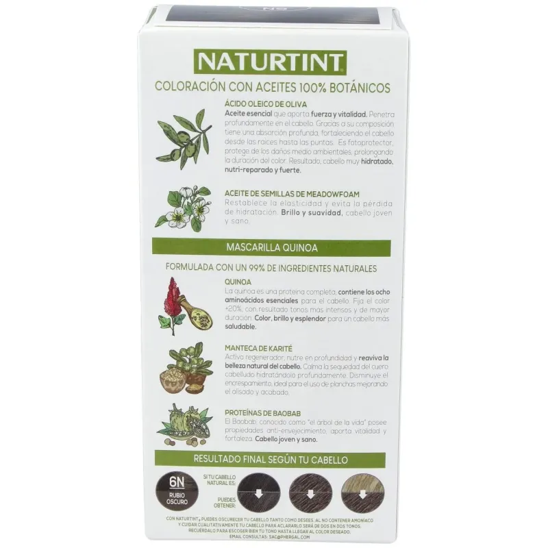 Naturtint biobased 6n rubio oscuro 2 | Farmacia Barata Naturtint biobased 6n rubio oscuro 2 | Farmacia Barata
