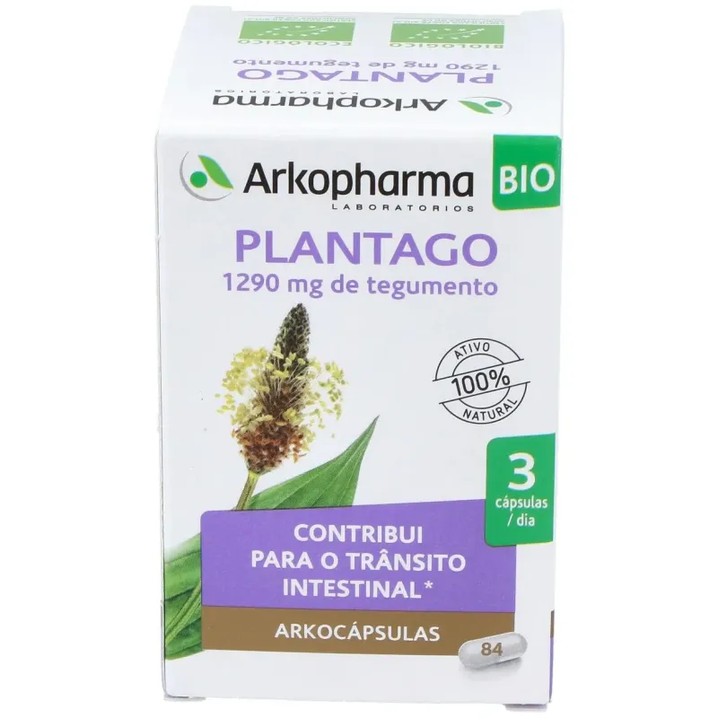 Plantago 84arkocapsulas. bio 3 | Farmacia Barata