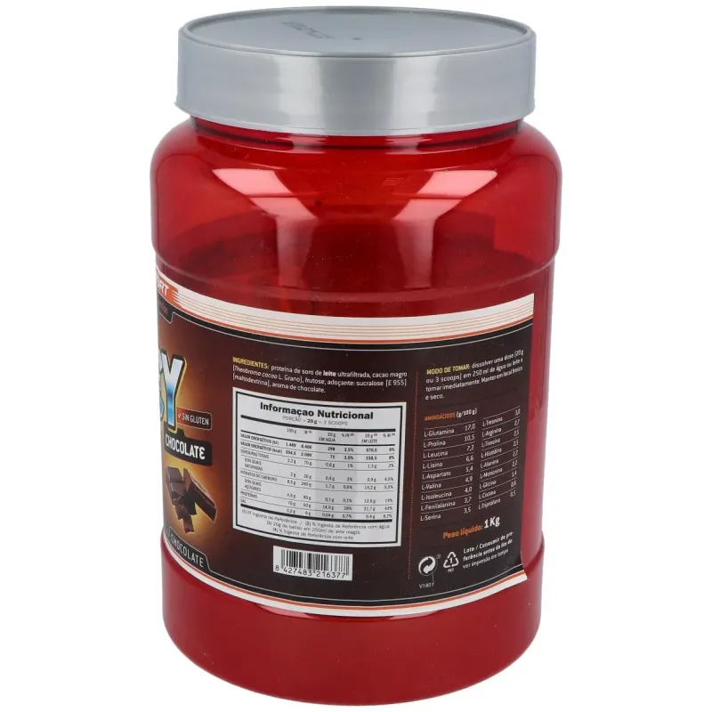 Proteinas whey protein 83% chocolate 1kg. 2 | Farmacia Barata
