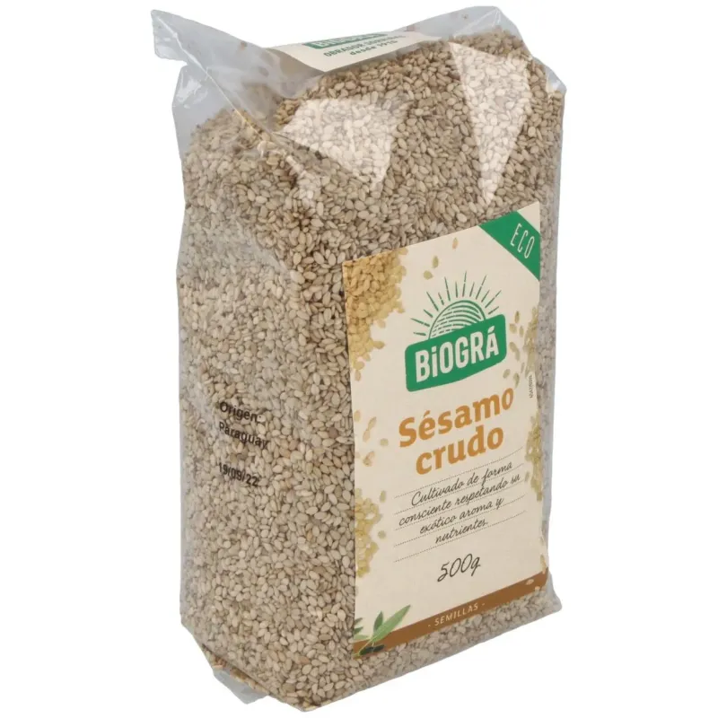 Biogra sésamo crudo bio 500g | Farmacia Barata