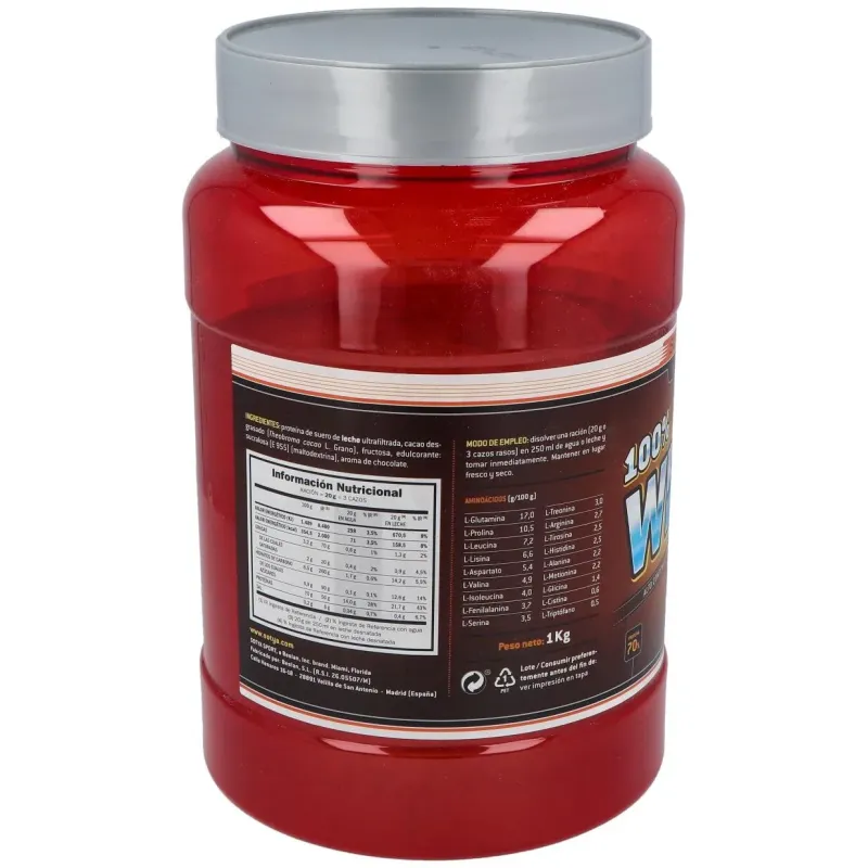 Proteinas whey protein 83% chocolate 1kg. 2 | Farmacia Barata