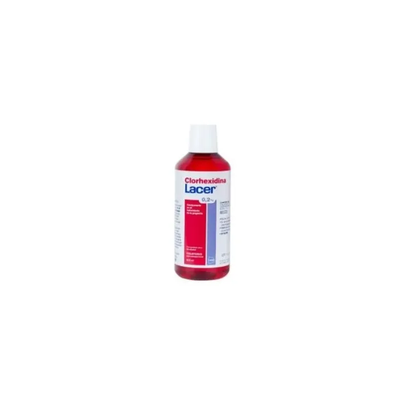 Clorhexidina lacer colutorio 0,2 500ml. 2 | Farmacia Barata