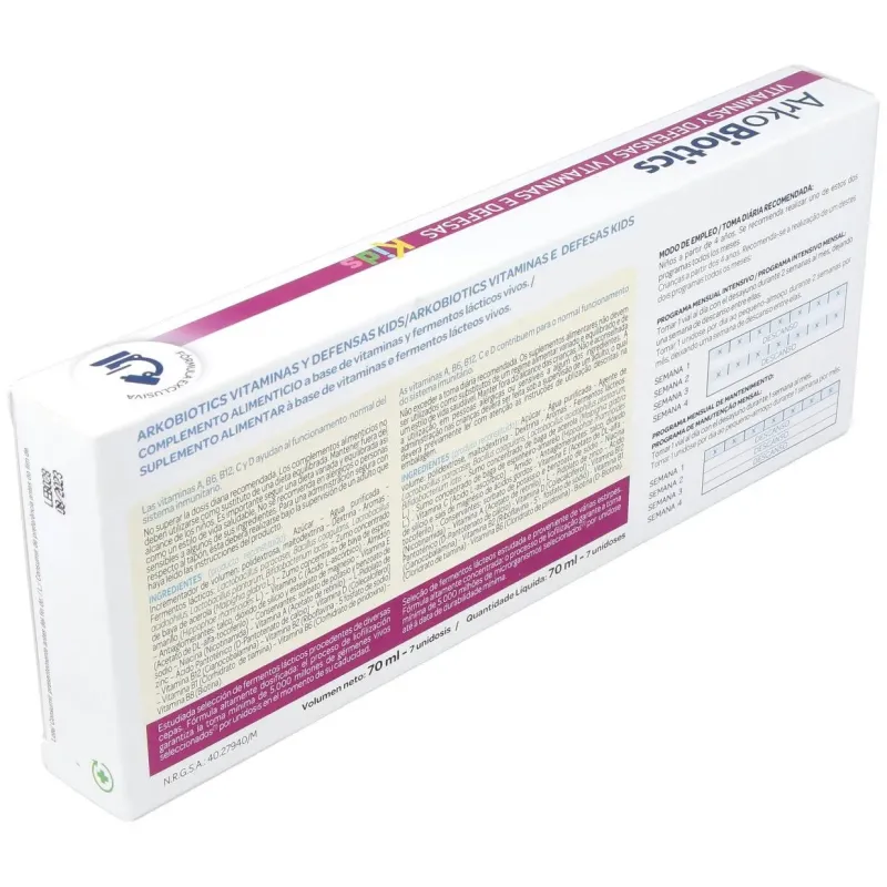 Arkobiotics vitaminas y defensas niños 7uni. 2 | Farmacia Barata Arkobiotics vitaminas y defensas niños 7uni. 2 | Farmacia Barata