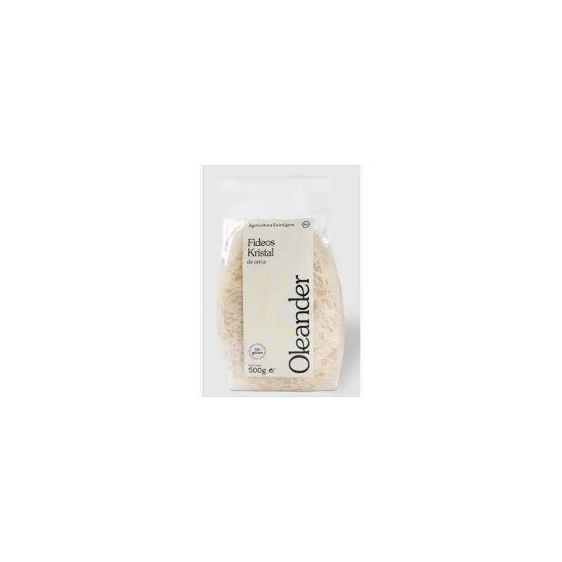 Oleander fideo arroz kristal bio 500 g | Farmacia Barata