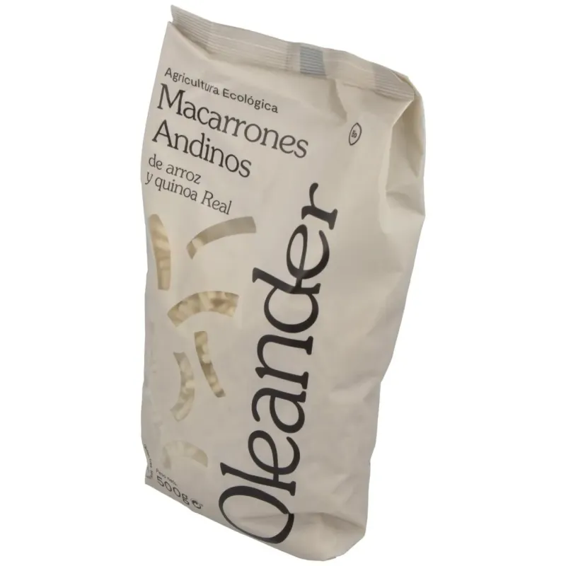 Oleanders macarrones arroz quinoa sin gluten 500g | Farmacia Barata