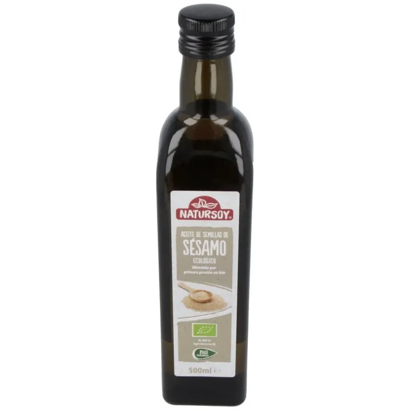 Natursoy aceite sésamo 500ml bio | Farmacia Barata