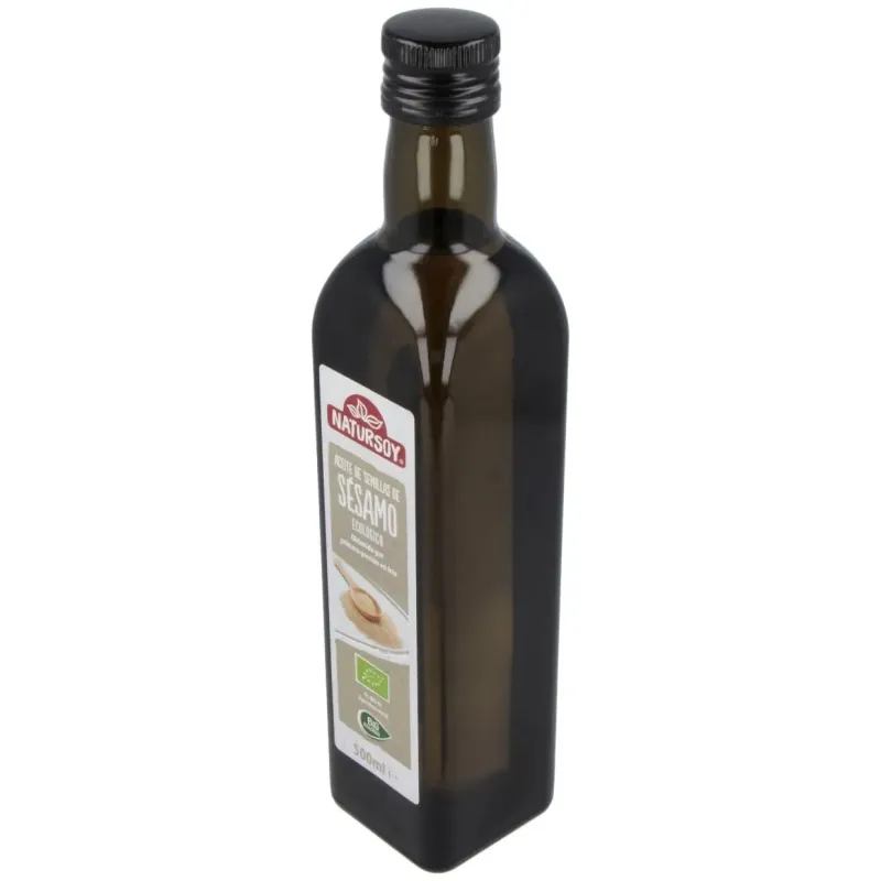 Natursoy aceite sésamo 500ml bio | Farmacia Barata