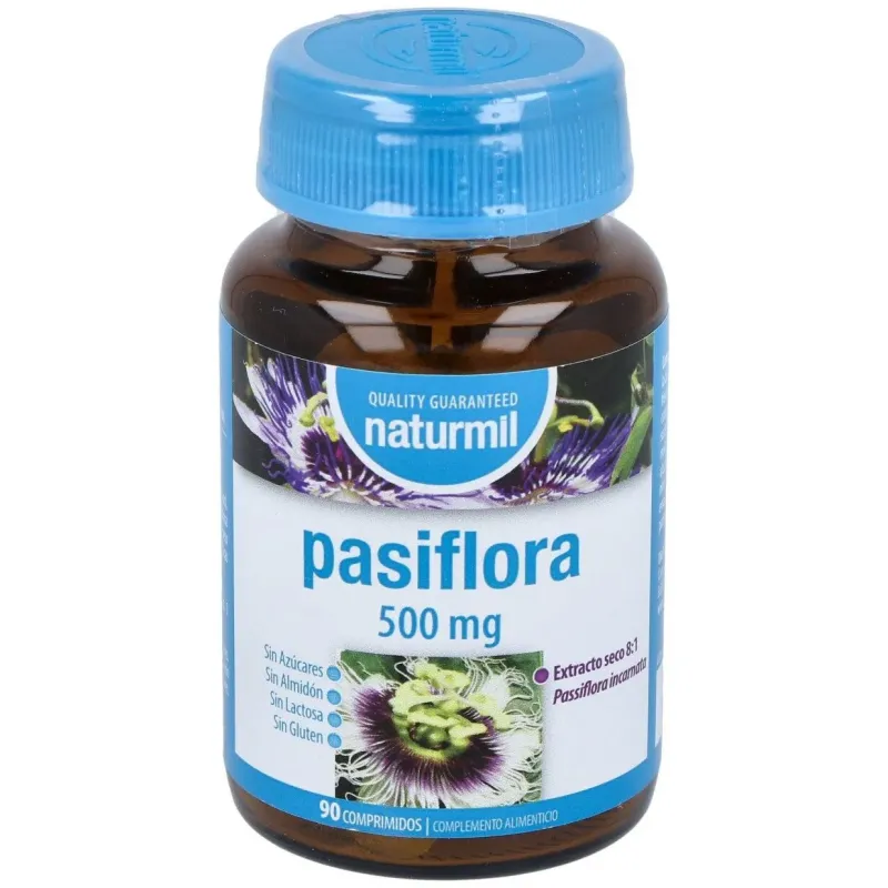 Pasiflora 500mg. 90comp. 2 | Farmacia Barata